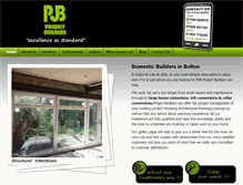 Tablet Screenshot of projectbuilders.co.uk
